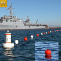 PE material stable water area floating marker ball buoy